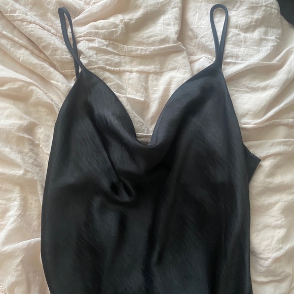 Oak and Fort Satin Slip Dress - Picture 3 of 4